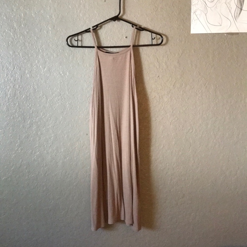 Casual Tan Dress